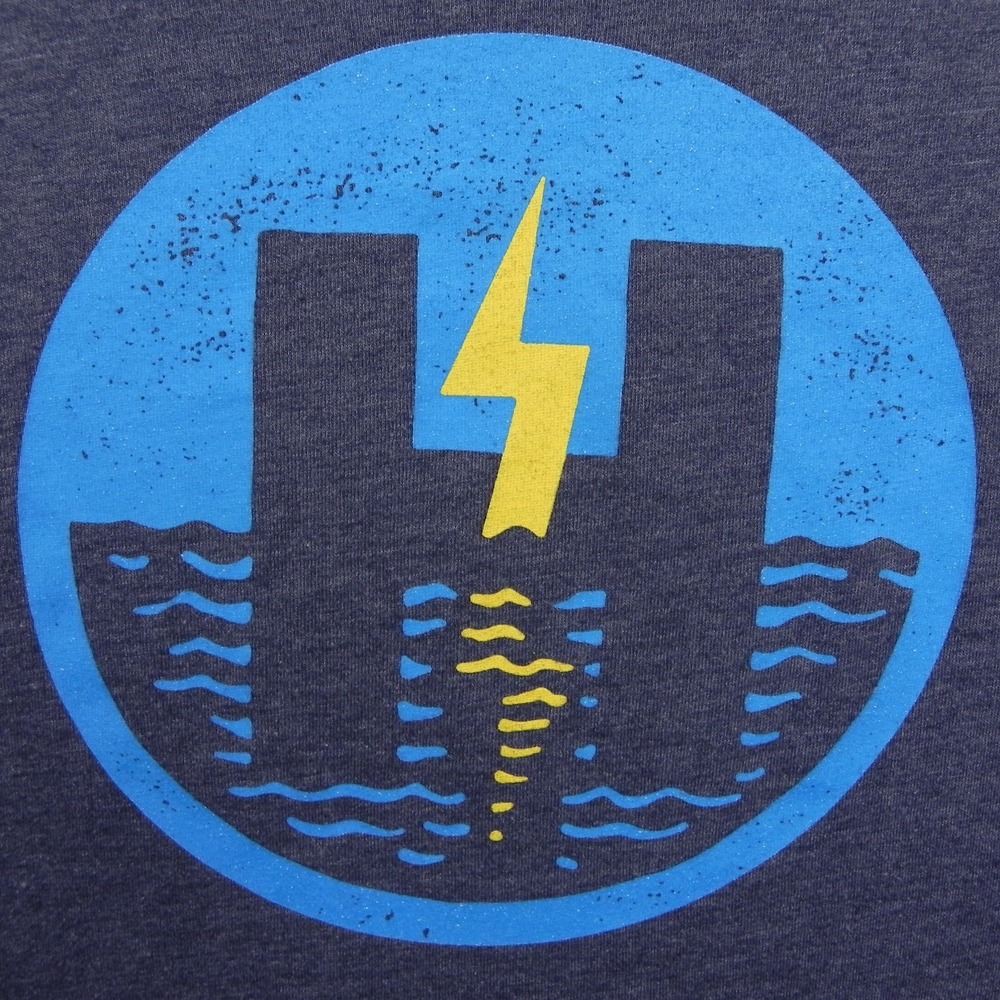 Howler Brothers T-Shirt Men XL Regular Fit Howler for Harvey Blue Graphic Tee - Picture 3 of 8